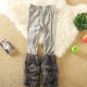 (最後現貨)SL6020053【5折】日韓超流行時尚毛套腿套 內搭褲打底褲-灰/黑
