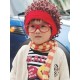 (最後現貨)【黃】PT90023 <特>【童】韓版嘻哈造假髮造型線帽