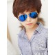 (最後現貨)【彩色/綠】KIDN102185<特價>【童】韓國工型亮彩太陽眼鏡