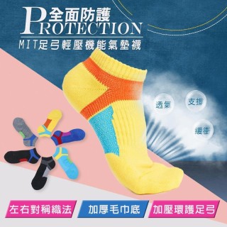 ※現貨 JL188002_特價【22-26CM】 MIT台灣製 毛巾底足弓機能襪 專業運動襪 護足船型襪  6色